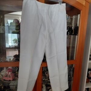 Classic White Men's Pants